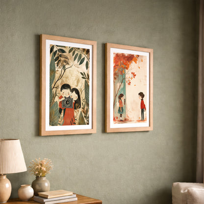 Whimsical Love Wall Art Set