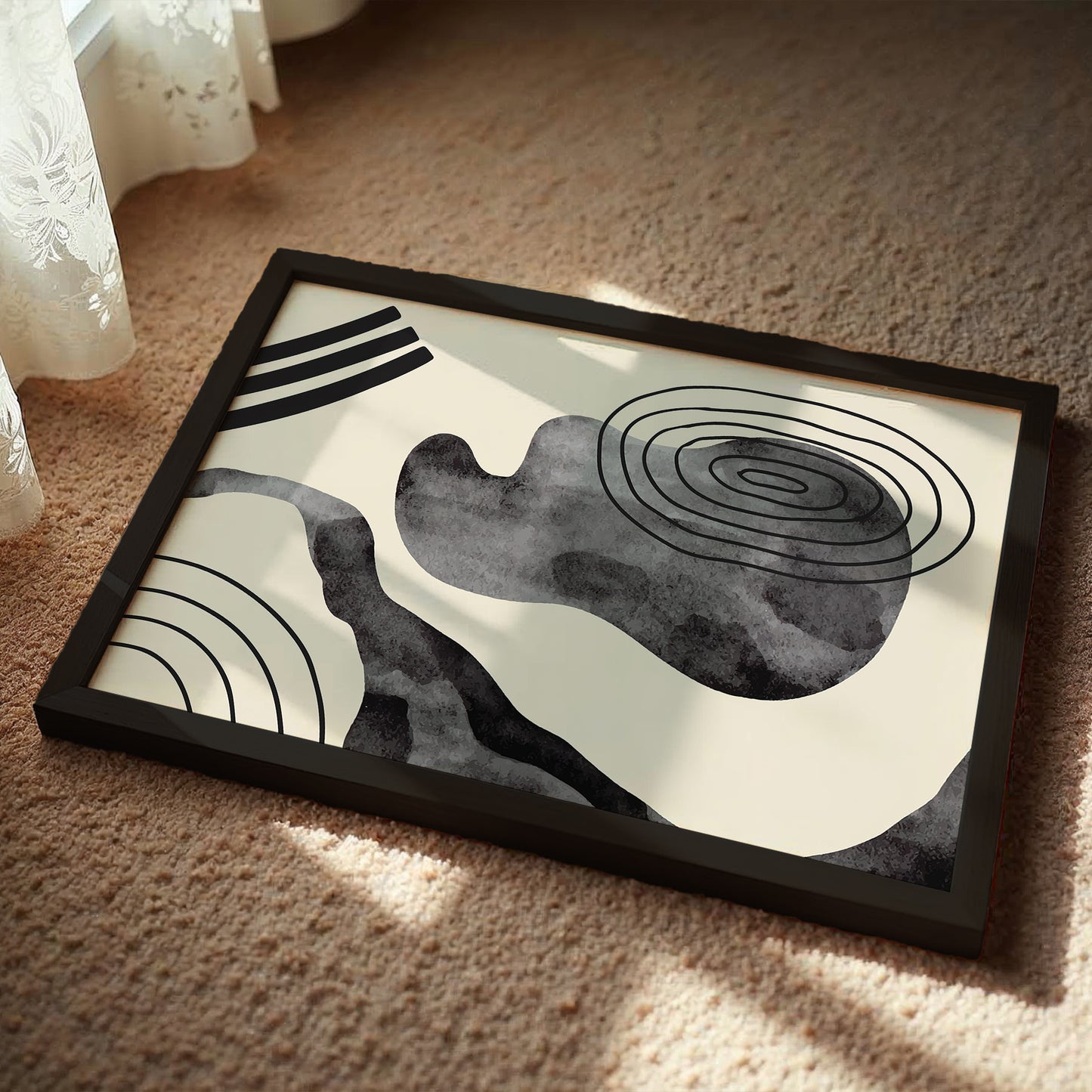 Contour Abstract Wall Frame