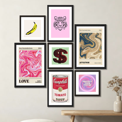 Creative Gallery Wall Set of 7