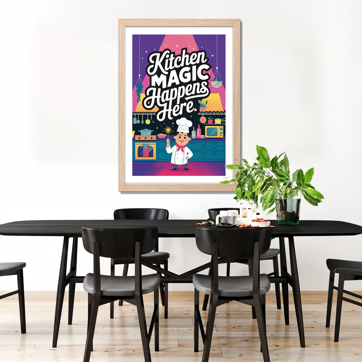 Kitchen Magic Wall Frame