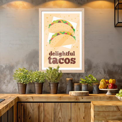 Tasty Tacos Wall Frame