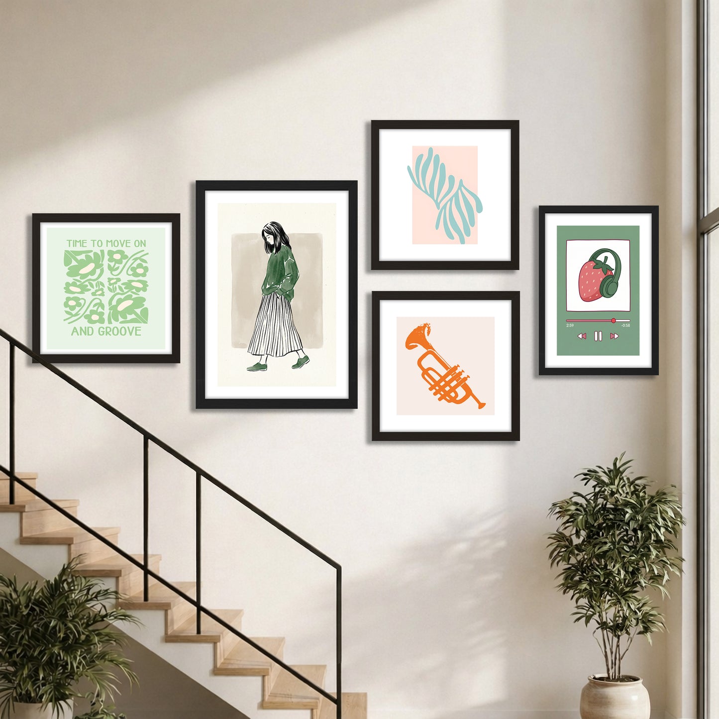 Nordic Wall Decor Set of 5
