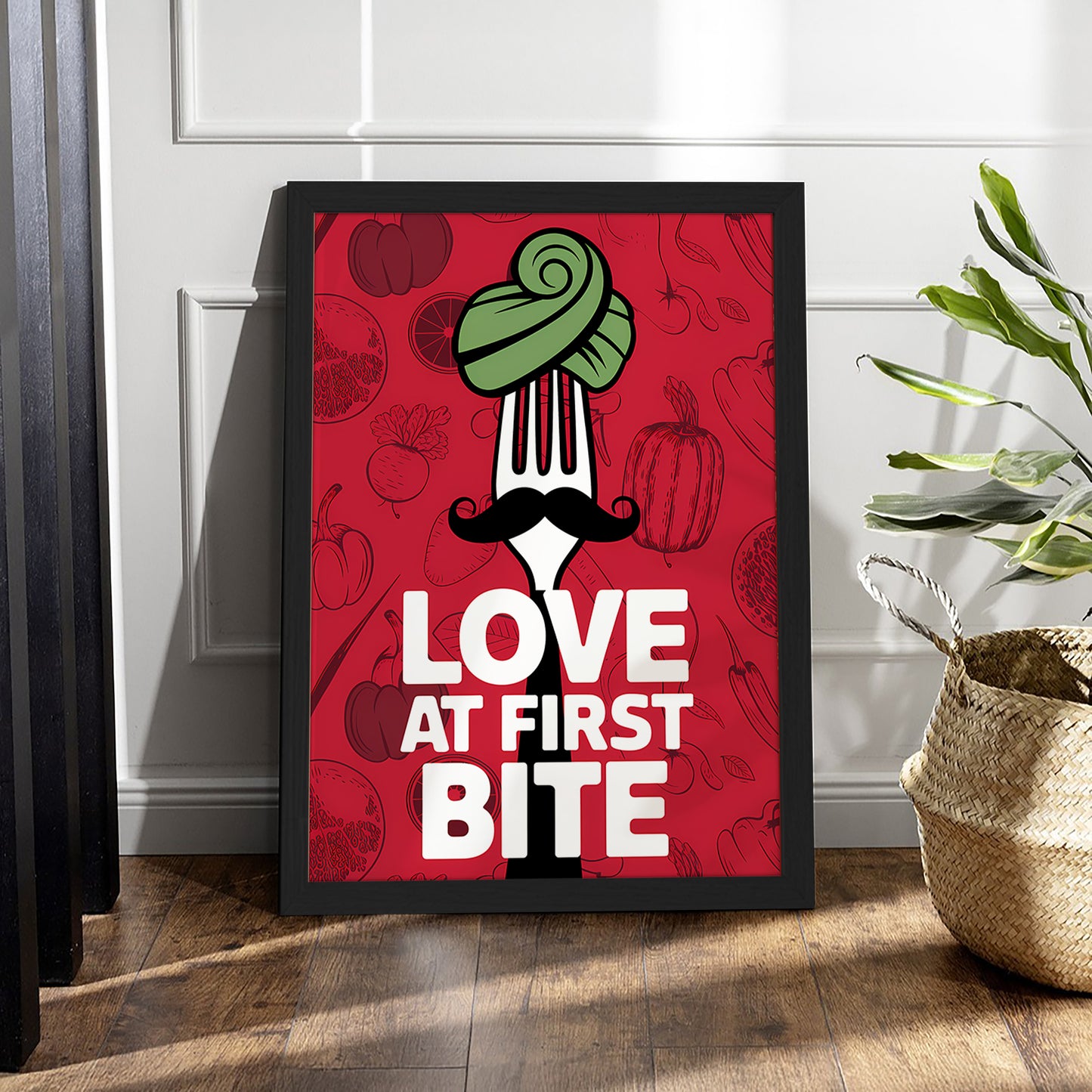 Love at First Bite Wall Frame