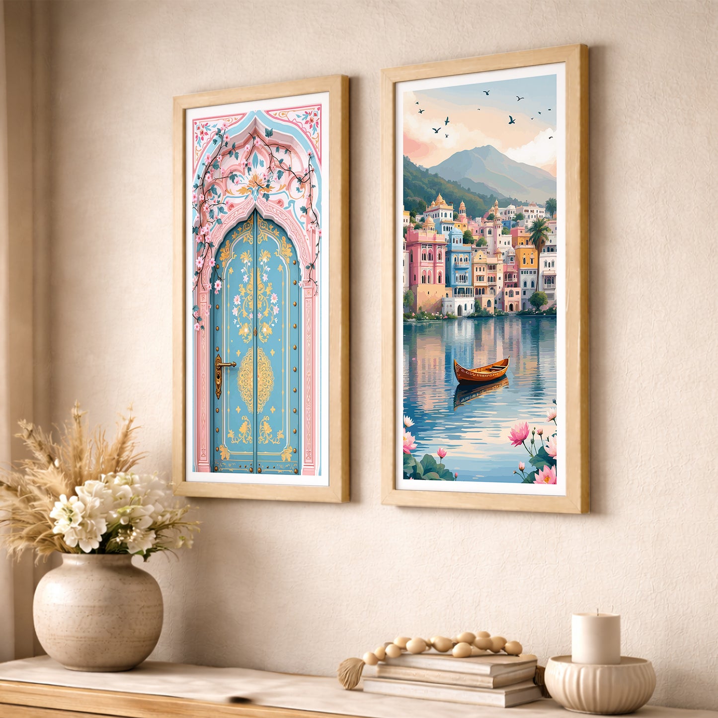 Pastel Escape Frame Set