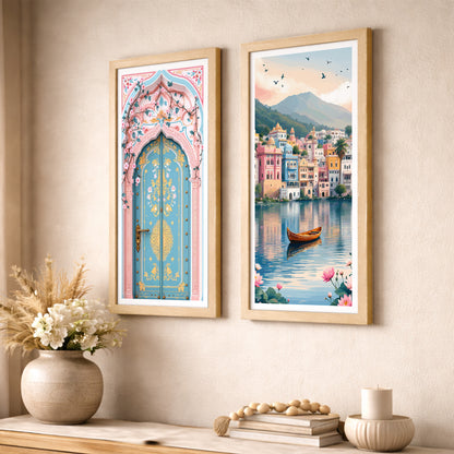 Pastel Escape Frame Set