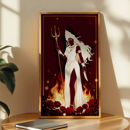Divine Kali Wall Frame
