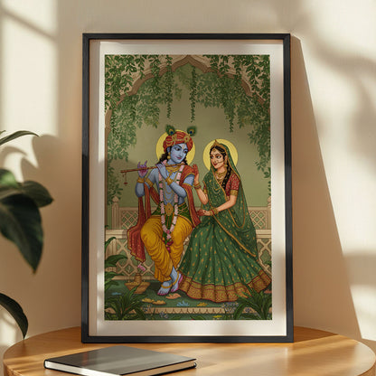 Radha Krishna Divine Art
