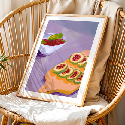 Fig Still Life Art Print