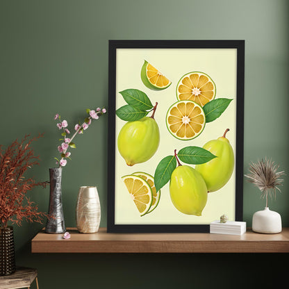 Lemon Mix Wall Frame