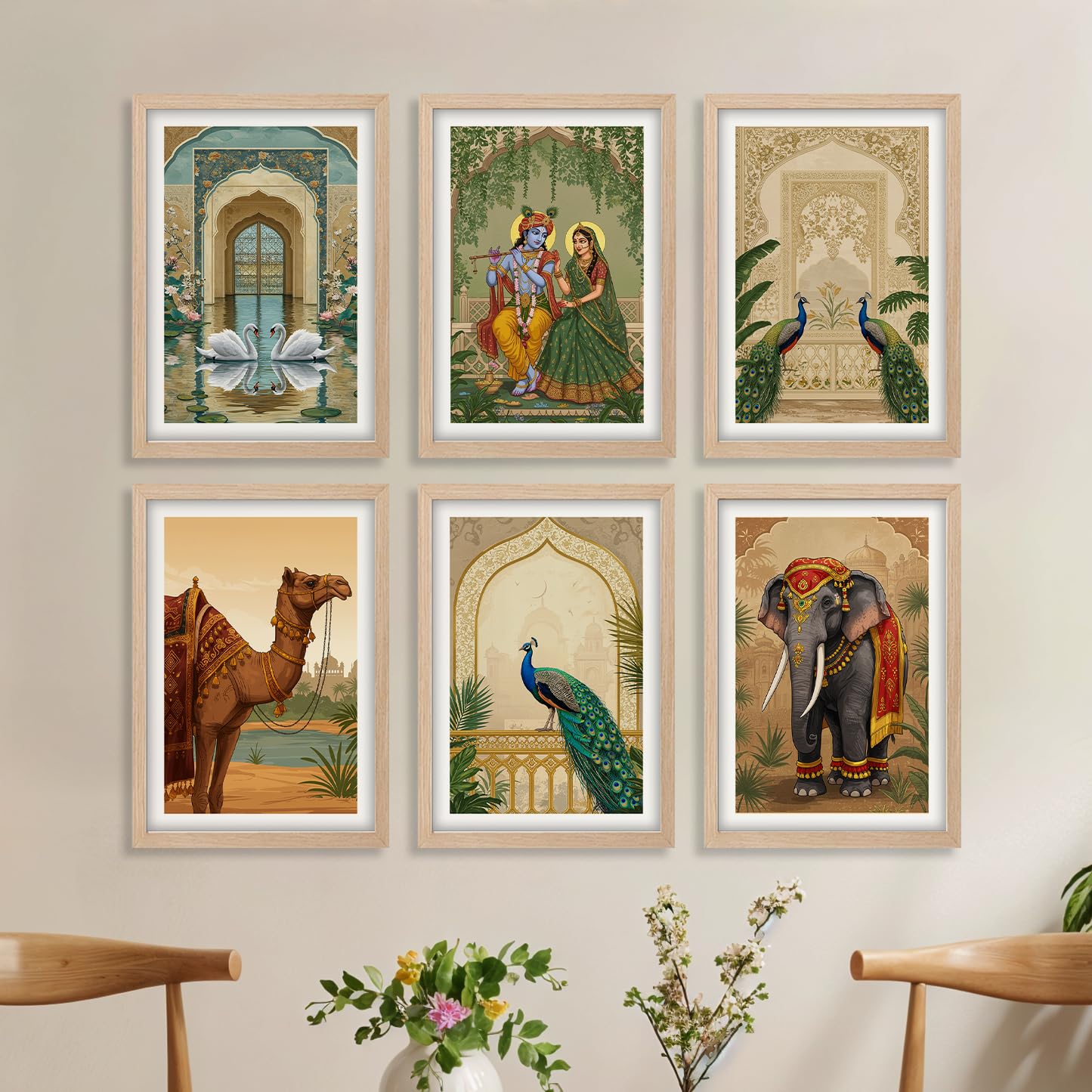 Rajasthan Heritage Gallery Wall Frames