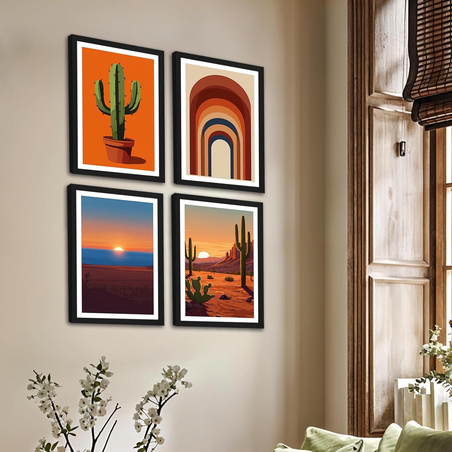 Desert Vibes Set Wall Frame Set