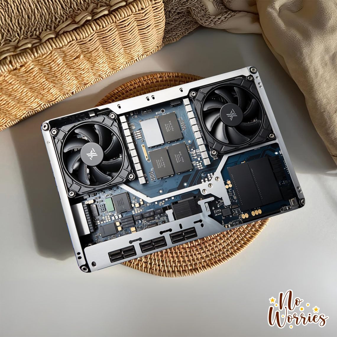 Quantum Core – Premium Tech Laptop Skin