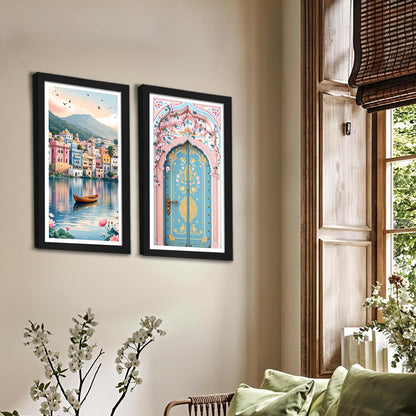 Indian Cityscapes Wall Frames