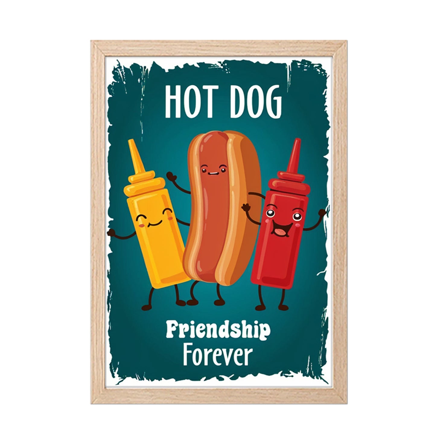 Hotdog Crew Wall Frame