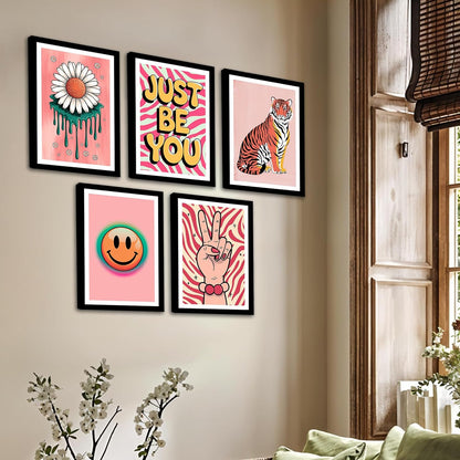 Vibrant Pop Wall Art Set
