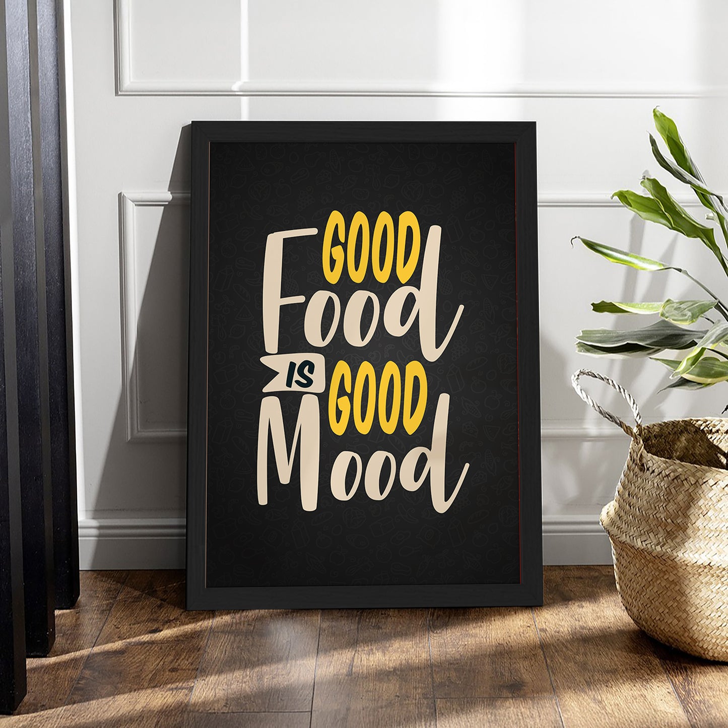 Food Mood Wall Frame