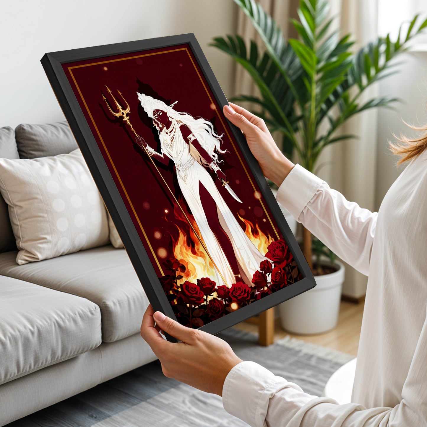 Divine Kali Wall Frame