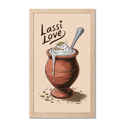 Lassi Illustration Wall Art