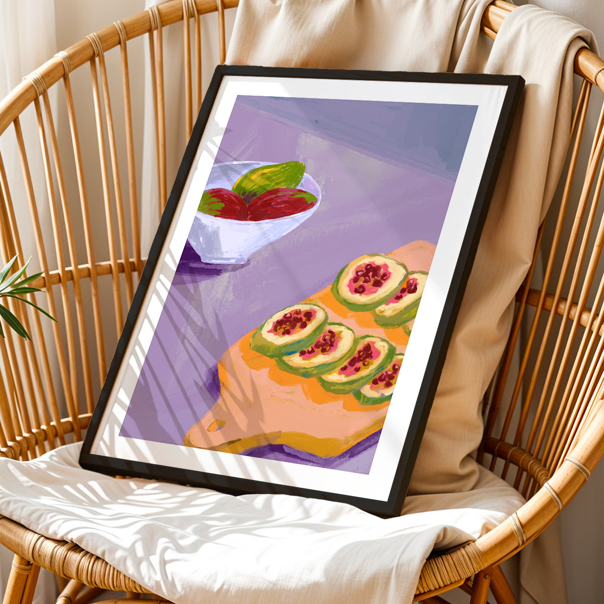 Fig Still Life Art Print