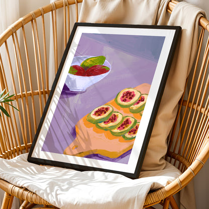 Fig Still Life Art Print