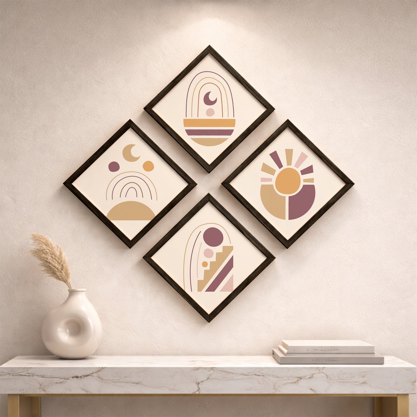 Boho Art Wall Frames