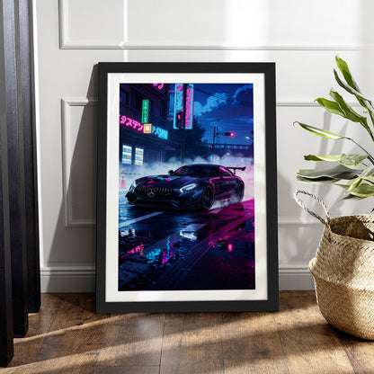Midnight Racer Poster Frame