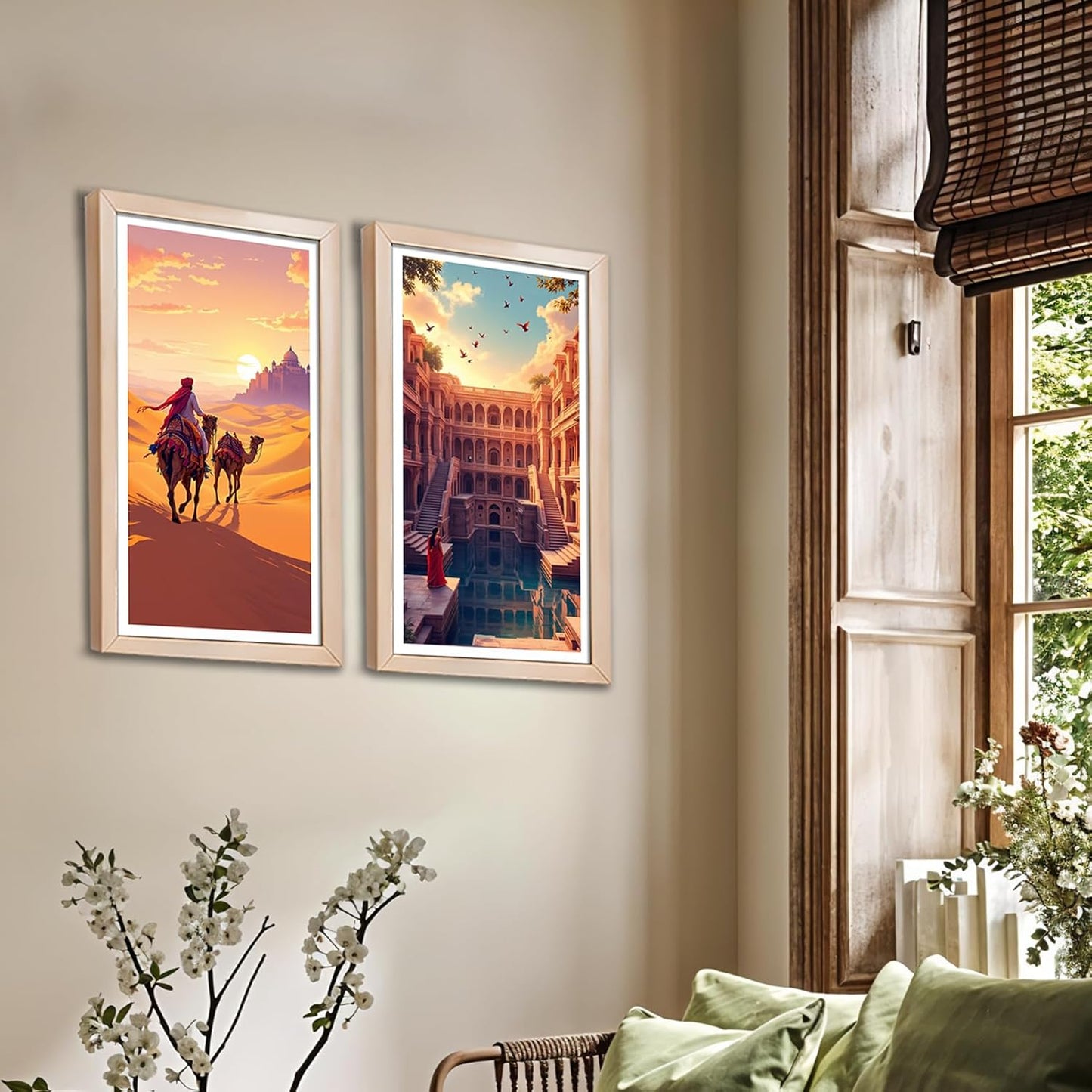 Golden Trails Wall Frames