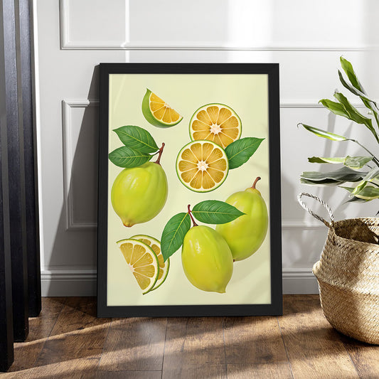 Lemon Mix Wall Frame