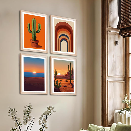 Desert Vibes Set Wall Frame Set