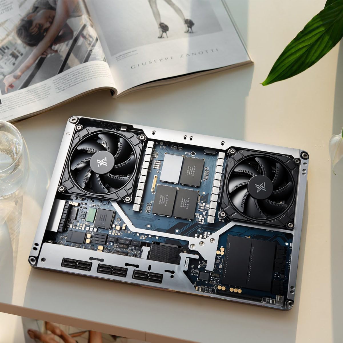 Quantum Core – Premium Tech Laptop Skin