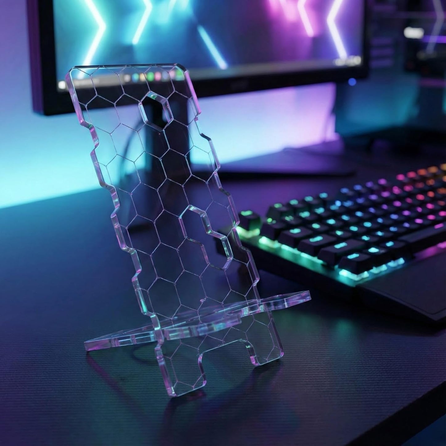 HexaClear Pro-Phone Stand