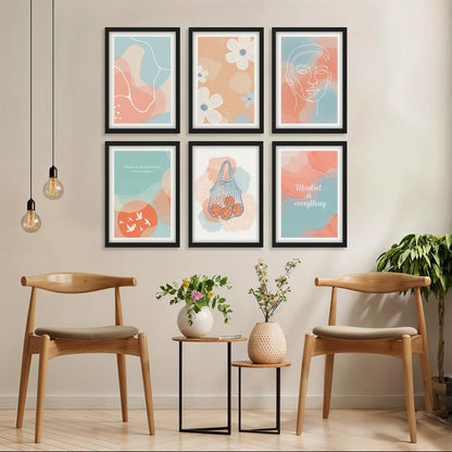 Pastel Serenity Wall Art Set