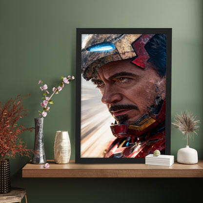 Iron Man Battle Wall Frame