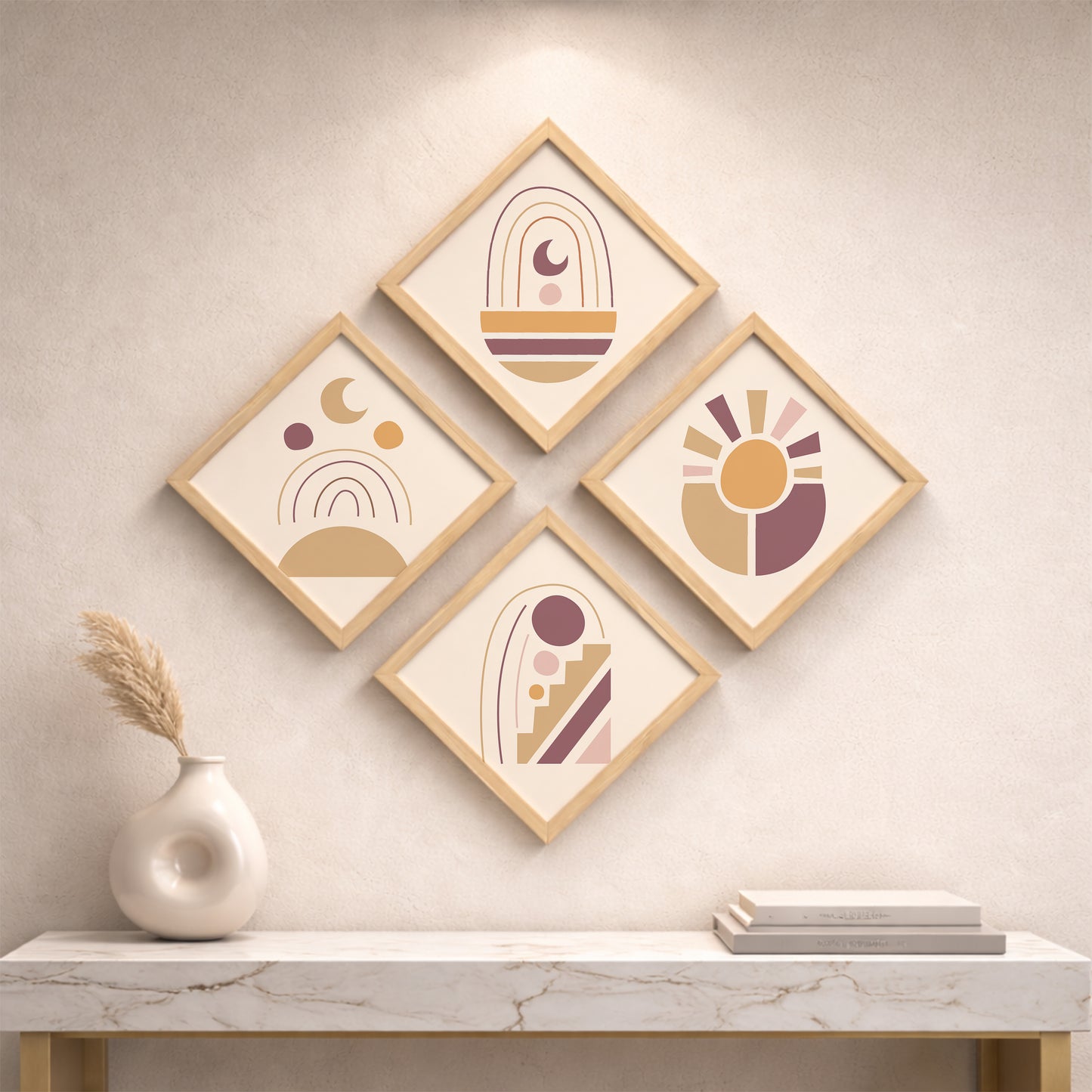 Boho Art Wall Frames