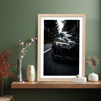 Audi R8 Shadow Edition Wall Art