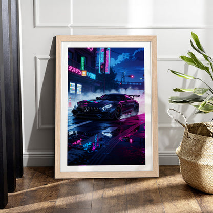 Midnight Racer Poster Frame