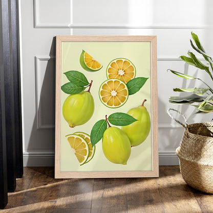 Lemon Mix Wall Frame