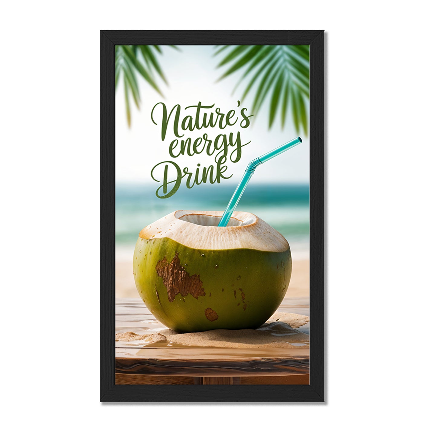 Coconut Drink Wall Art