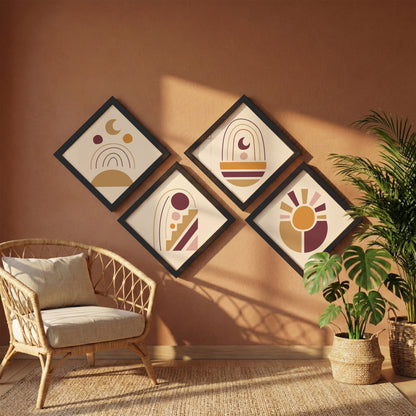 Boho Art Wall Frames