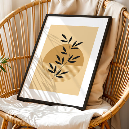 Minimalist Botanical Wall Frame