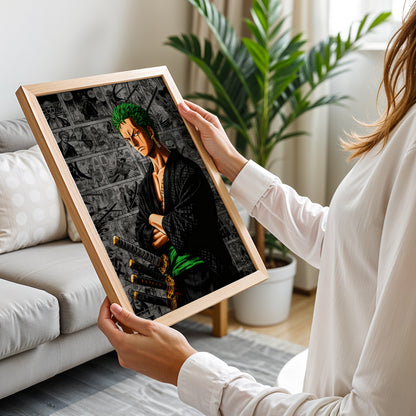 Zoro Anime Wall Poster
