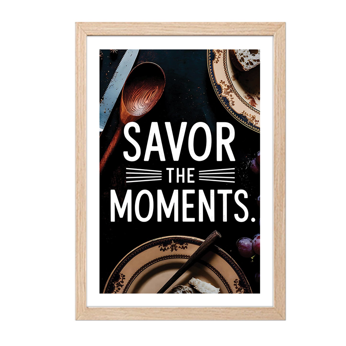 Savor Moments Wall Frame