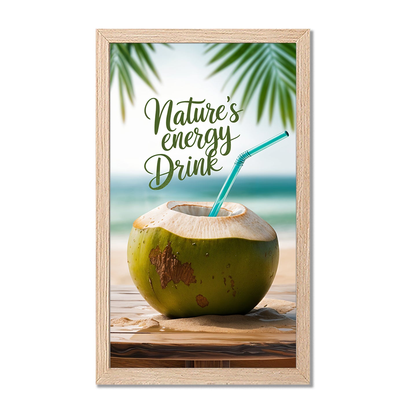 Coconut Drink Wall Art