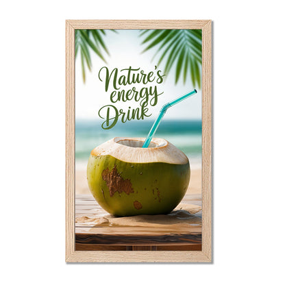Coconut Drink Wall Art