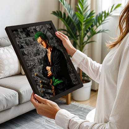 Zoro Anime Wall Poster