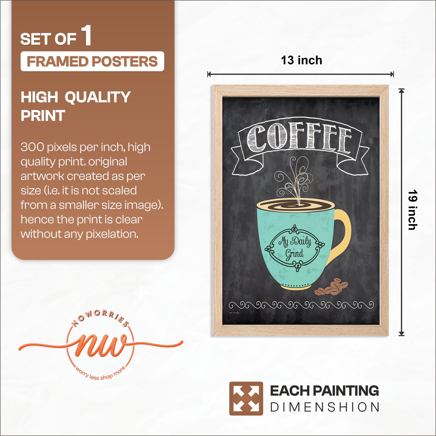 Daily Grind Wall Frame