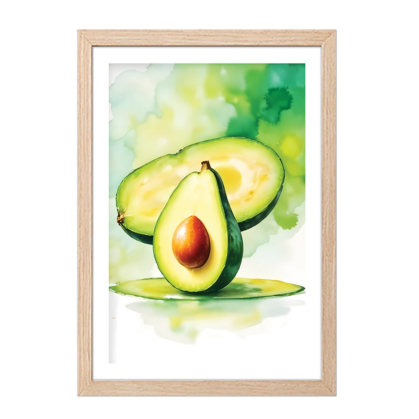 Avocado Bloom Wall Frame