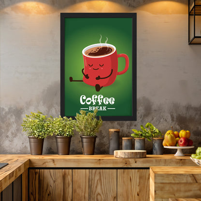Calm Coffee Wall Frame
