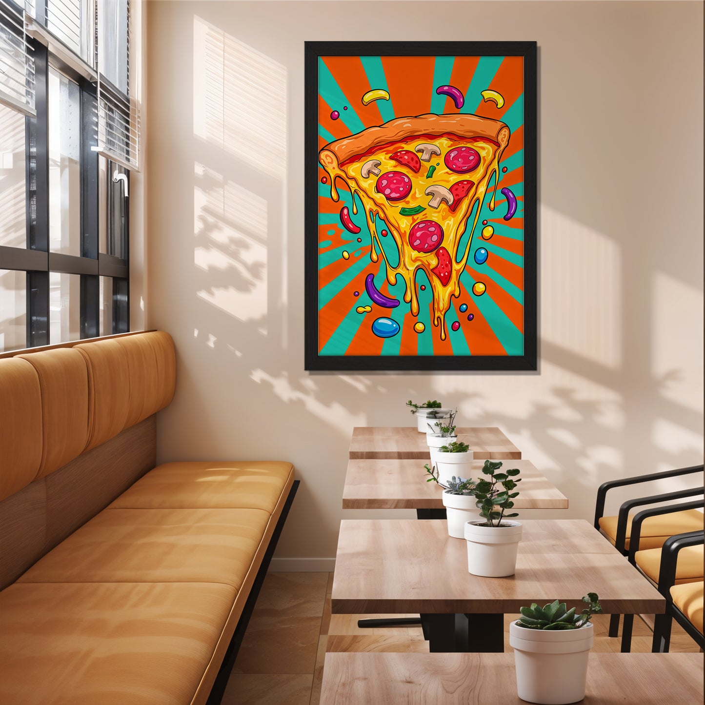 Melty Slice Wall Frame