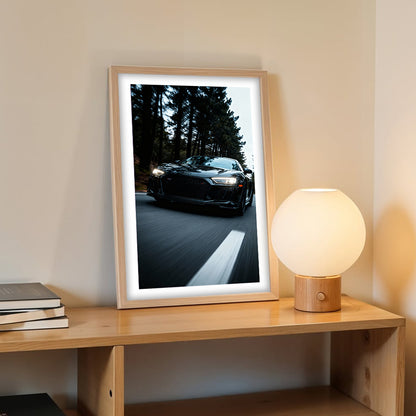 Audi R8 Road Rush Wall Frame